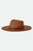 Jo Straw Rancher Hat - Rust sold by Brixton