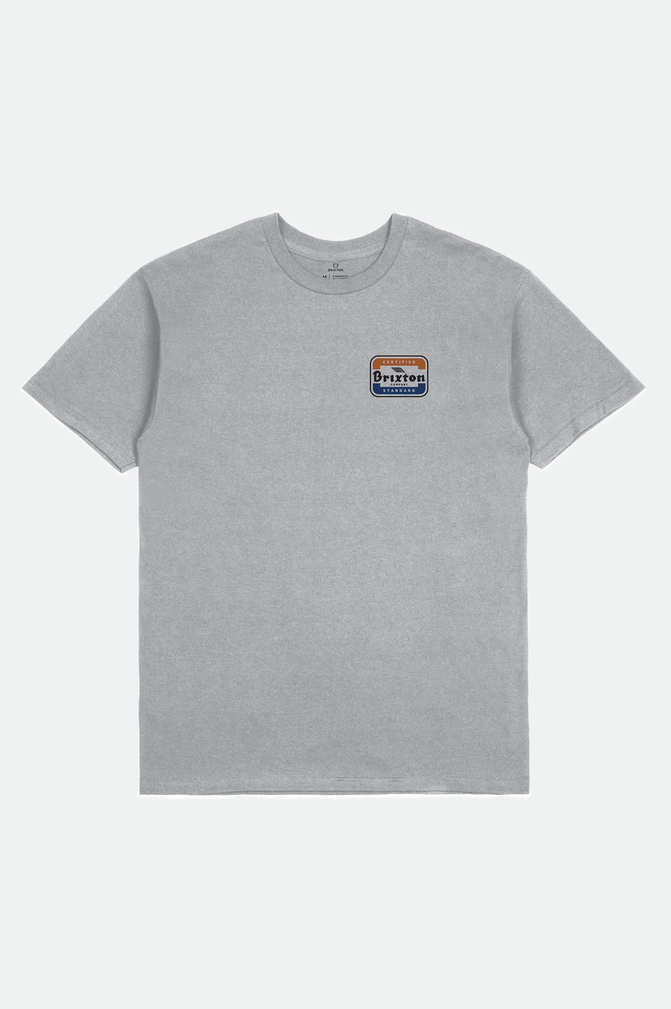 Quill S/S Standard Tee - Silver sold by Brixton product image thumbnail 3