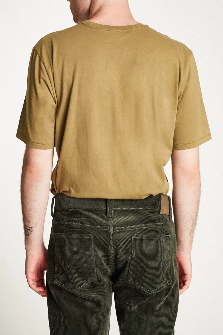 Basic S/S Premium Tee - Dusty Olive sold by Brixton product image thumbnail 3