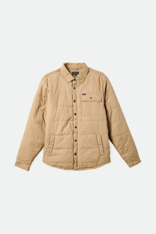 Cass Waxed Canvas Jacket - Oatmeal sold by Brixton