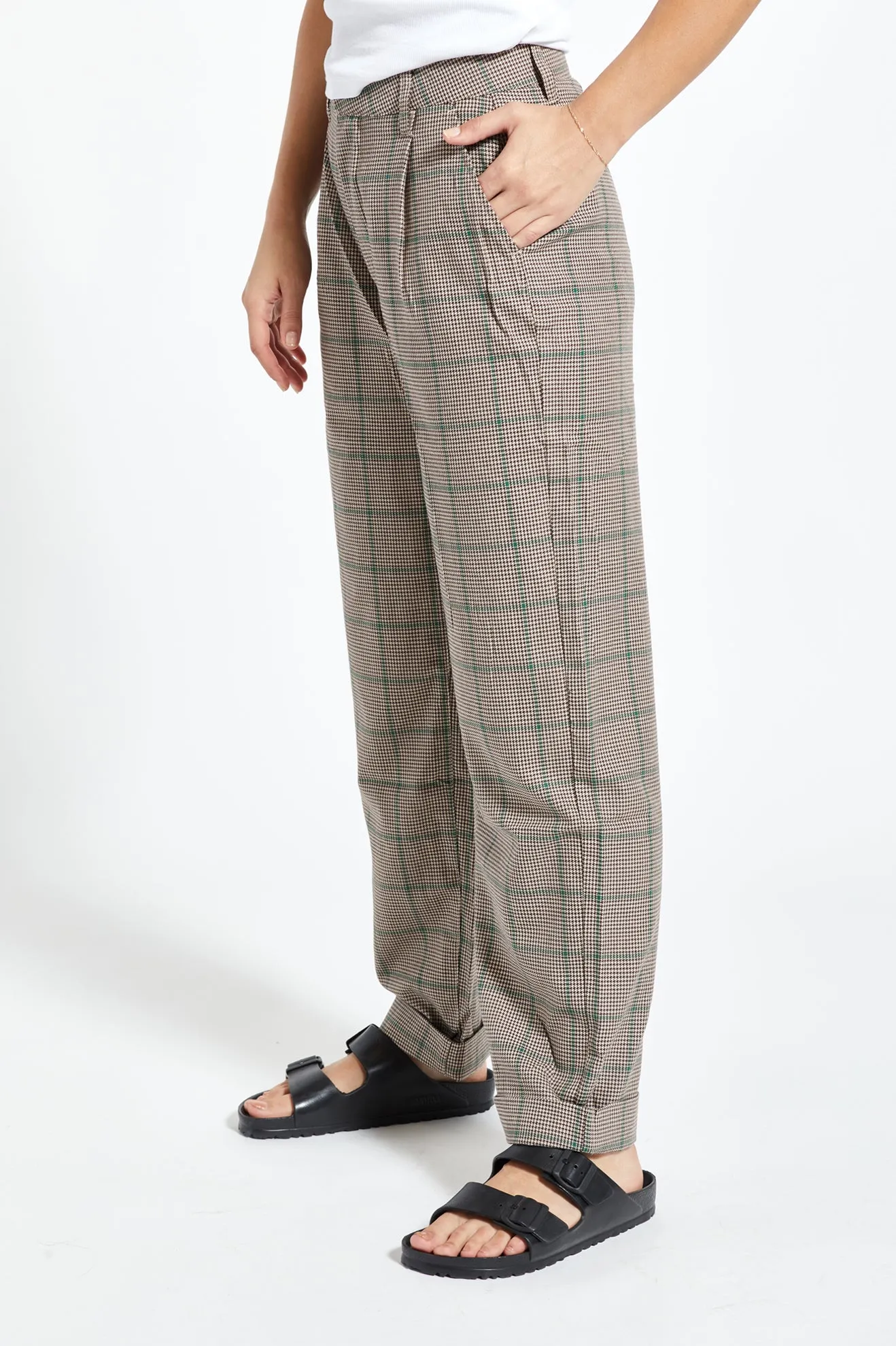Victory Trouser Pant - Sesame/Seal Brown sold by Brixton product image thumbnail 5