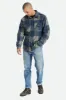 Bowery L/S Arctic Stretch Fleece - Moonlit Ocean/Mojave sold by Brixton
