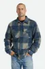 Bowery L/S Arctic Stretch Fleece - Moonlit Ocean/Mojave sold by Brixton