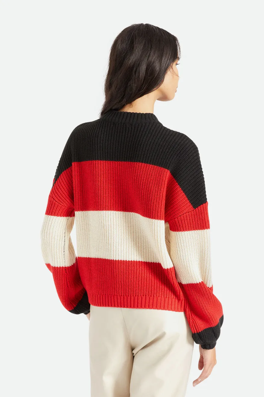 Madero Sweater - Mars Red sold by Brixton product image thumbnail 4