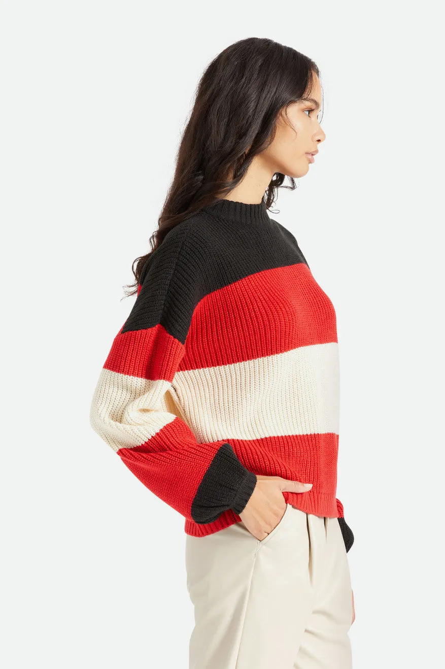 Madero Sweater - Mars Red sold by Brixton product image thumbnail 3