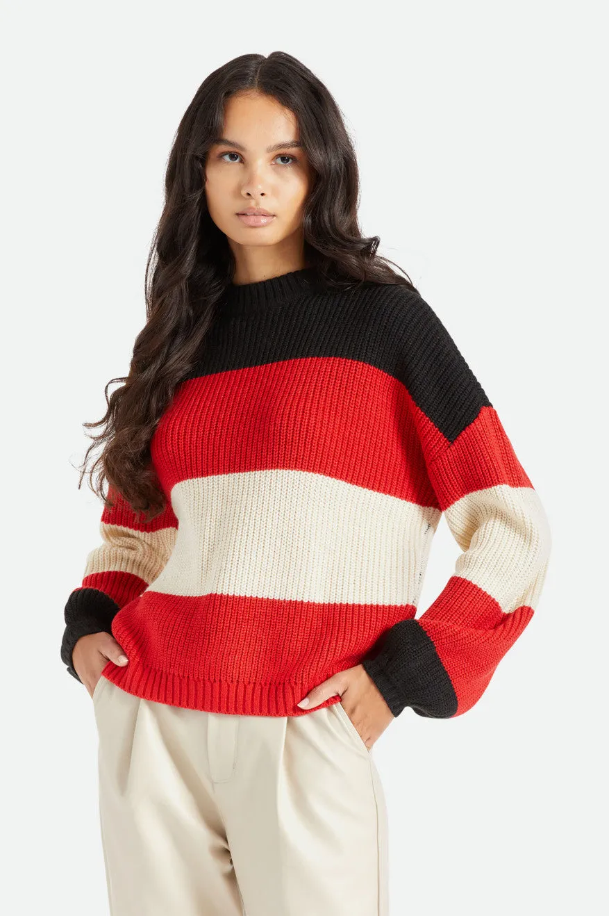 Madero Sweater - Mars Red sold by Brixton