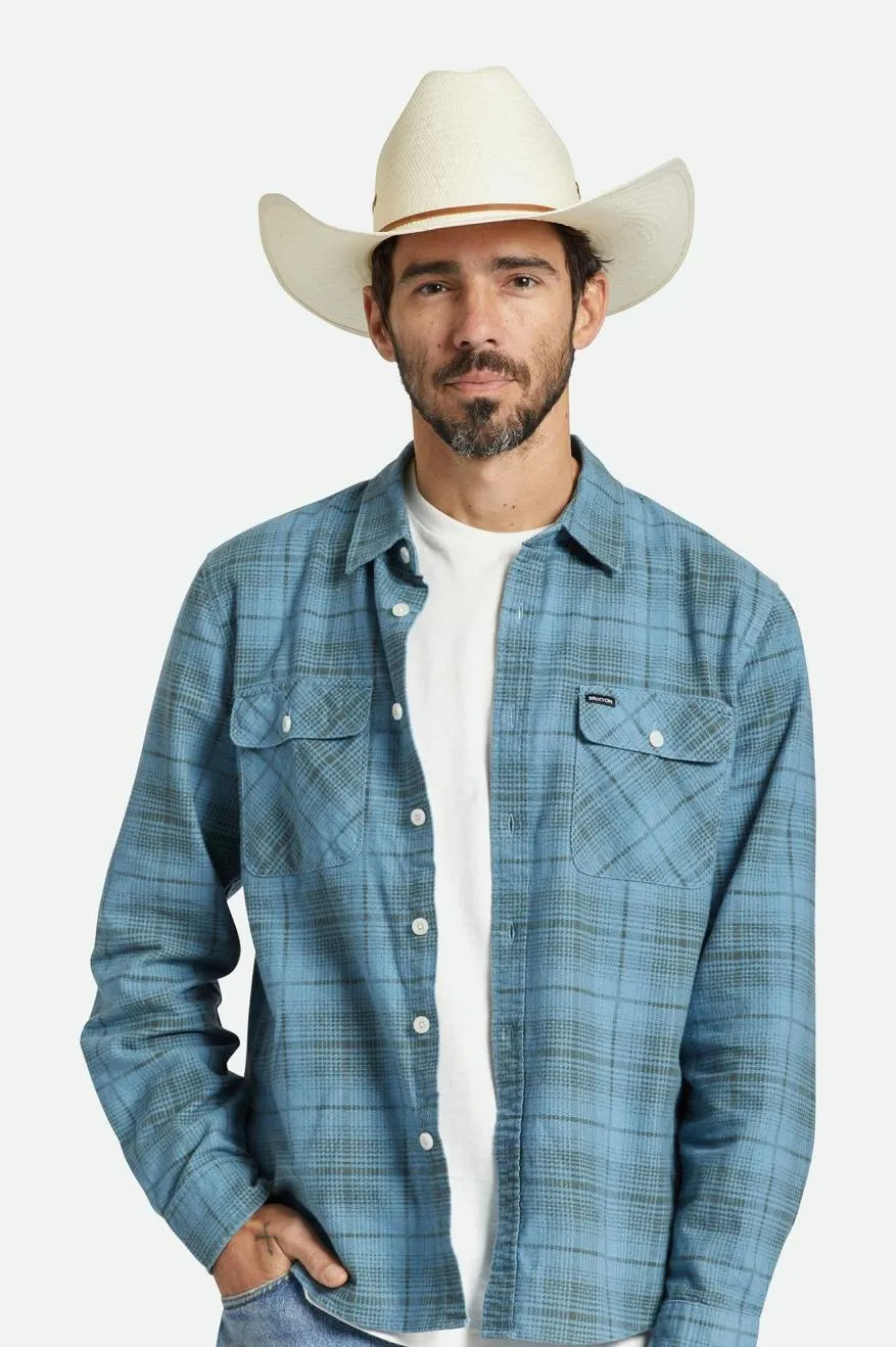El Paso Straw Reserve Cowboy Hat - Off White sold by Brixton product image thumbnail 4