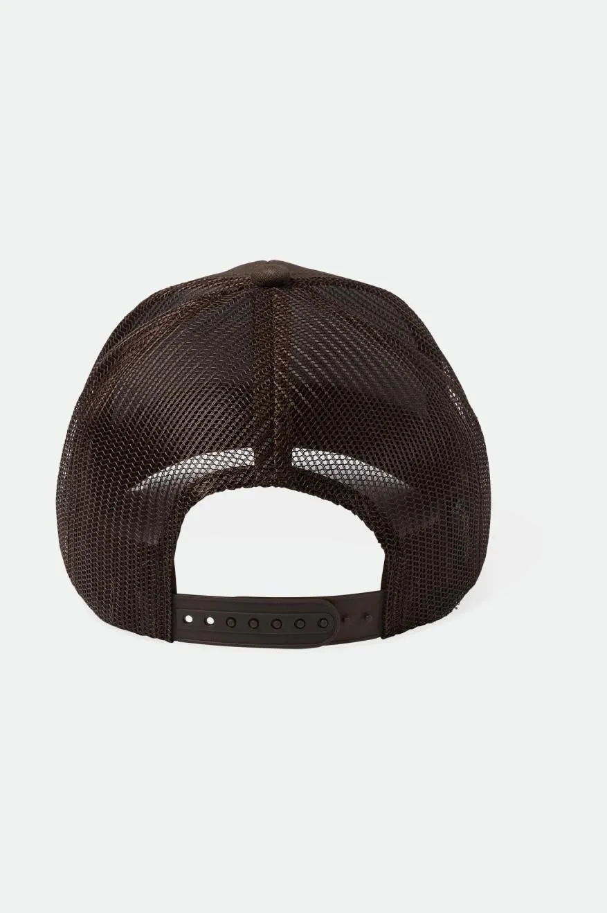 Crest Netplus MP Trucker Hat - Dark Earth/Dark Earth sold by Brixton product image thumbnail 2