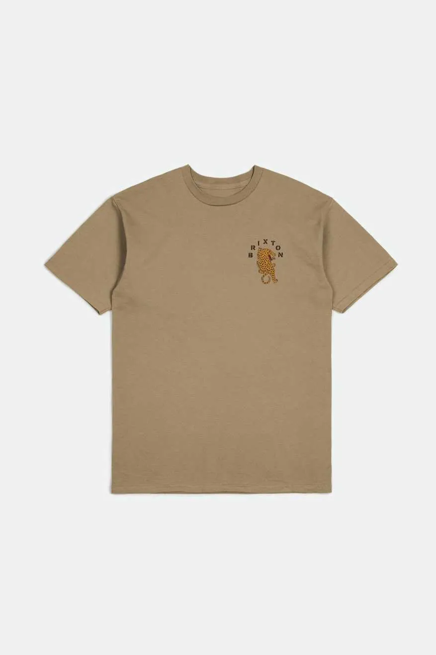 Seek S/S Standard T-Shirt - Tiger's Eye sold by Brixton