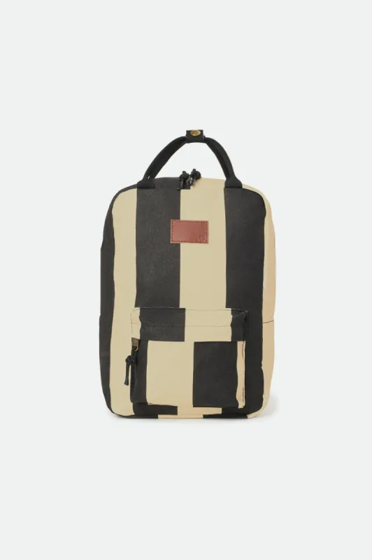 Lillian Backpack - Black/Light Khaki sold by Brixton