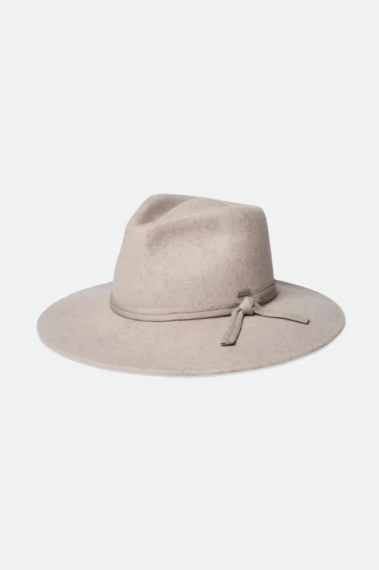 Joanna Felt Packable Hat - Oatmeal sold by Brixton
