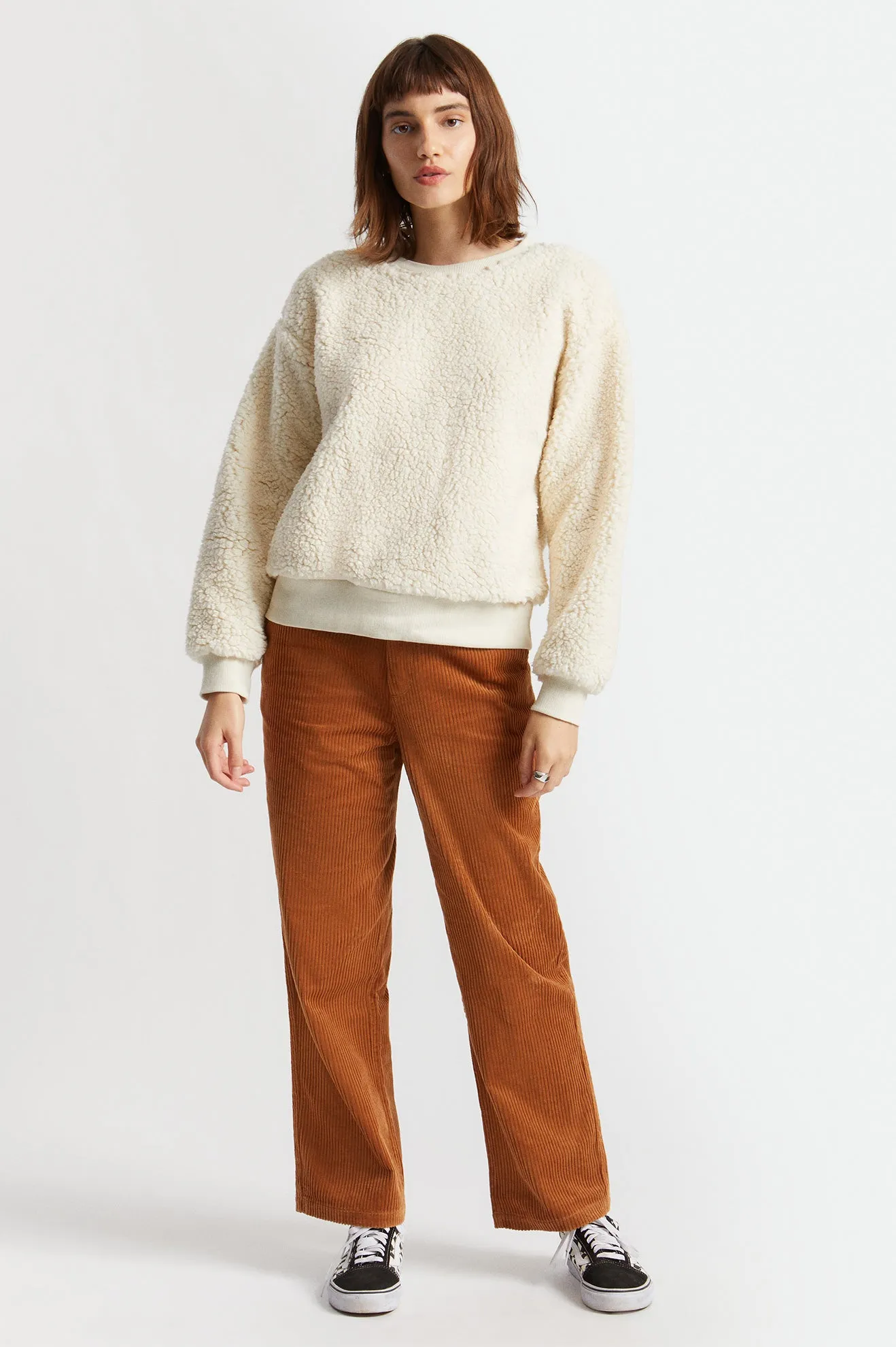 Cloud Sherpa Crew - Dove sold by Brixton product image thumbnail 2