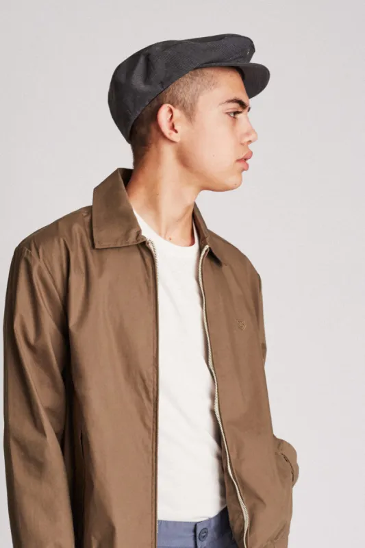 Hooligan Snap Cap - Black/Dark Grey sold by Brixton