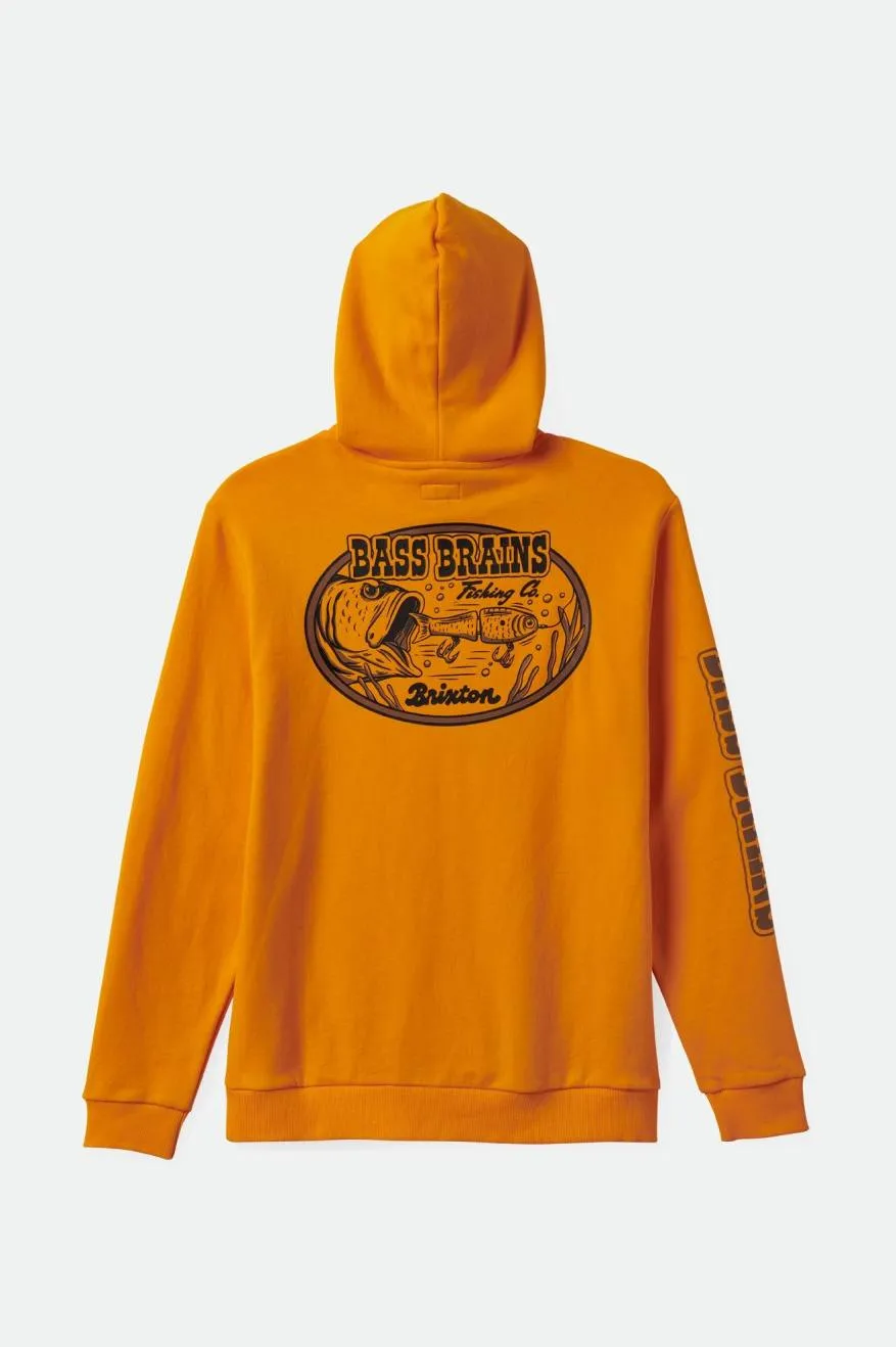 Bass Brains Swim Hood - Orange sold by Brixton product image thumbnail 4