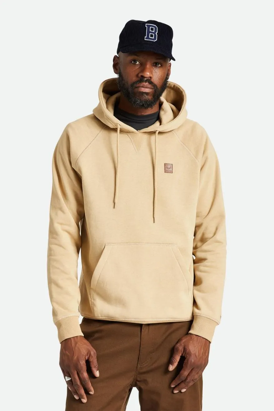 Builders Water Resistant Heavyweight Fleece Hood - Sand sold by Brixton product image thumbnail 2