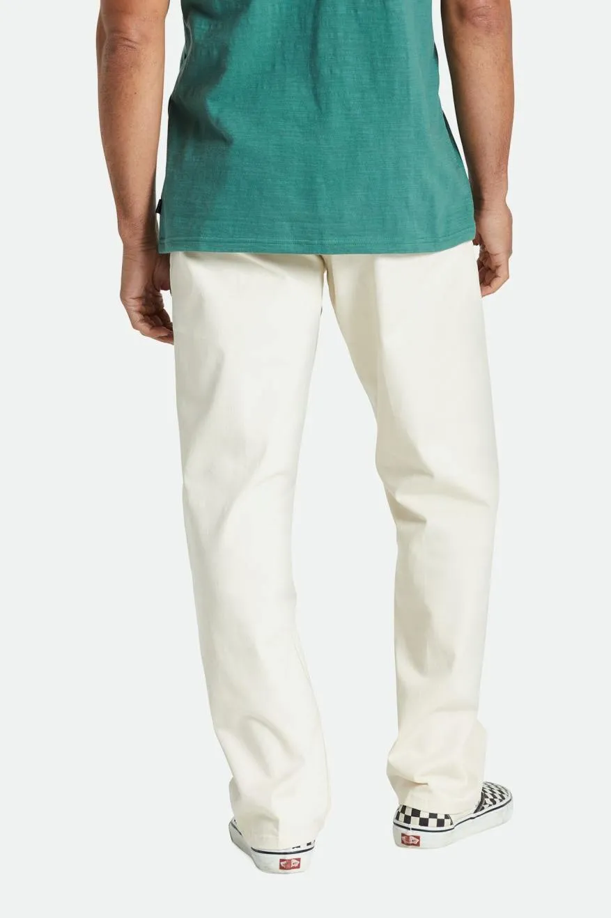 Choice Chino Relaxed Pant - Whitecap sold by Brixton product image thumbnail 2