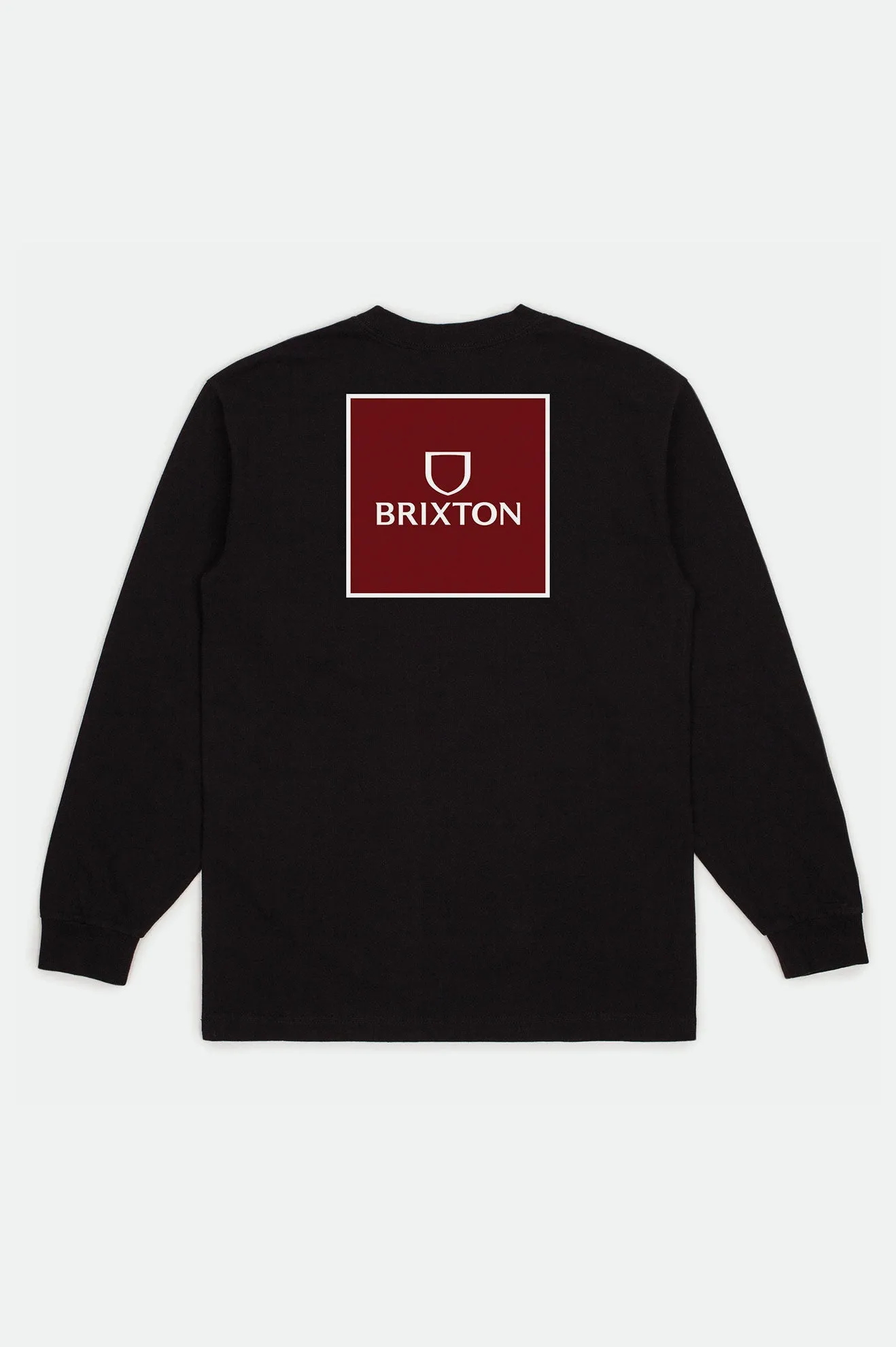 Alpha Square II L/S Standard Tee - Black sold by Brixton product image thumbnail 3