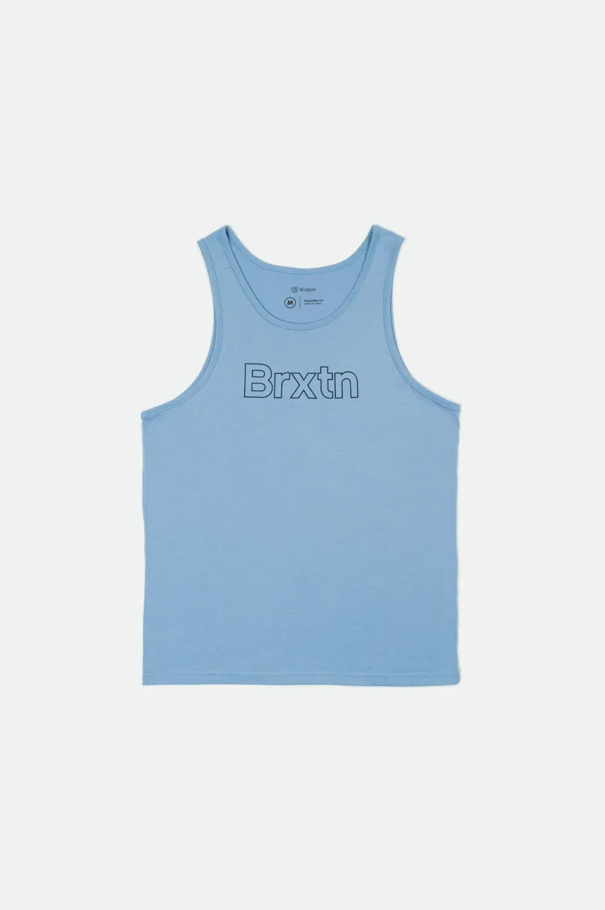 Gate Tank - Casa Blanca Blue sold by Brixton