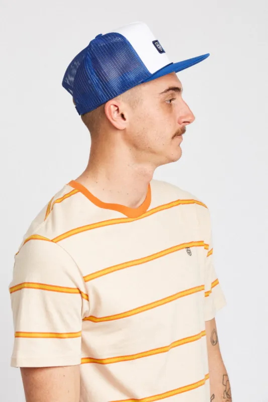 Turnpike HP Mesh Cap - Royal/White sold by Brixton