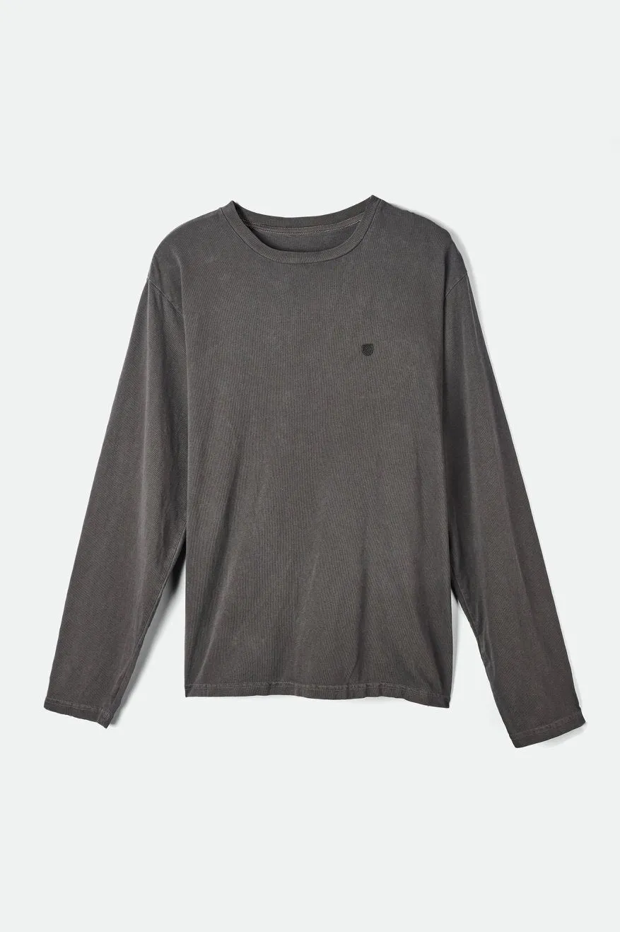 Vintage Beat Up L/S Tee - Black sold by Brixton product image thumbnail 5