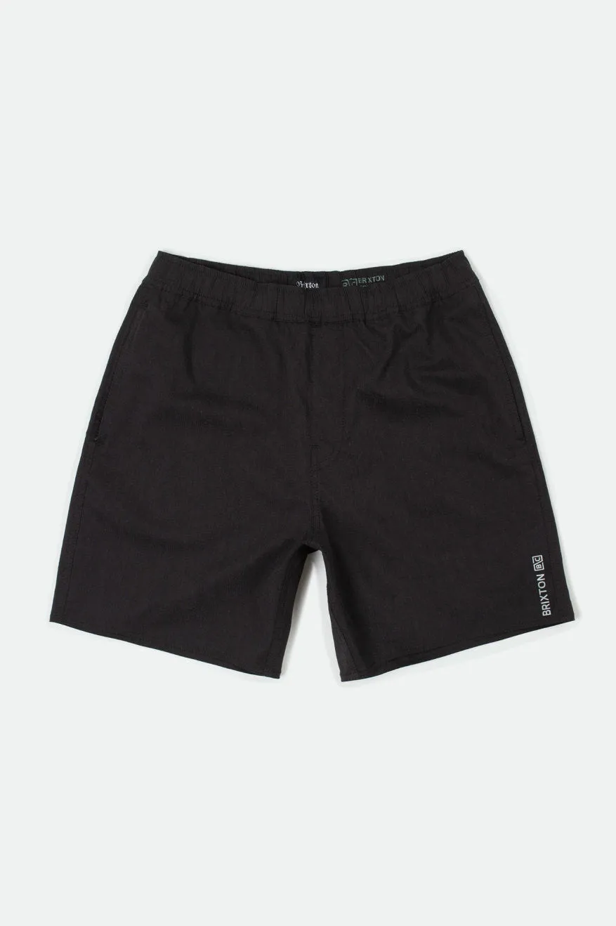 Steady Crossover Short - Black sold by Brixton