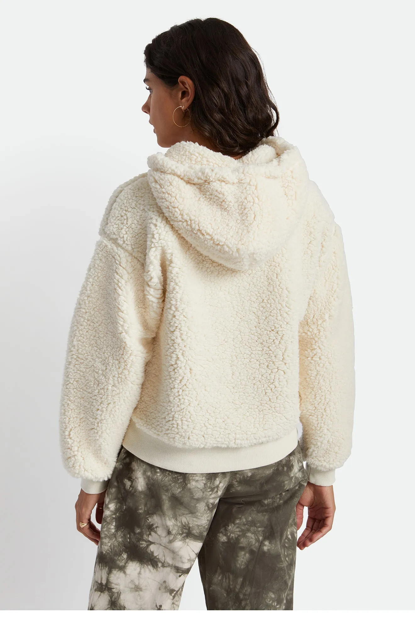 Cloud Sherpa Hood - Dove sold by Brixton product image thumbnail 4