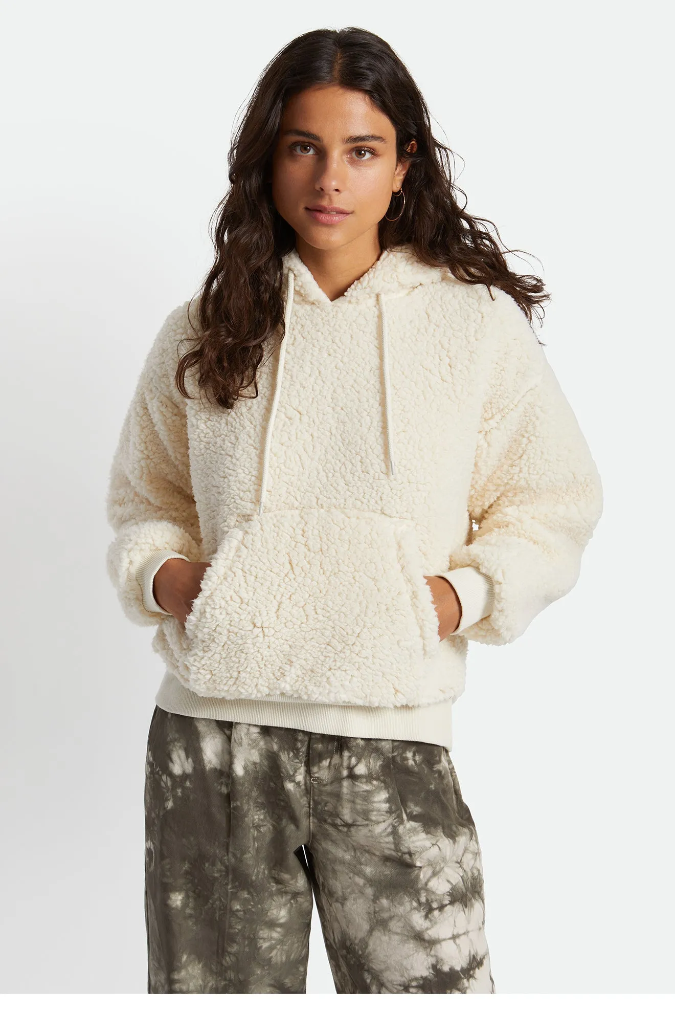 Cloud Sherpa Hood - Dove sold by Brixton