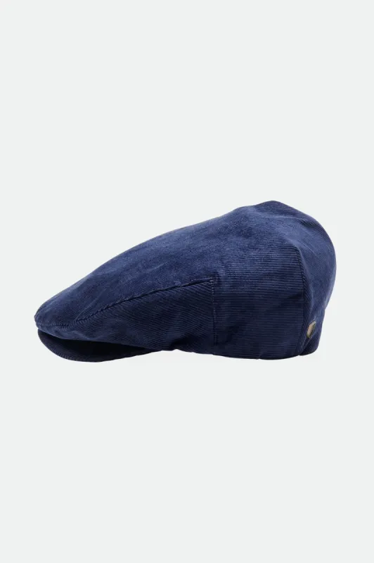 Hooligan Baggy Snap Cap - Navy Cord sold by Brixton