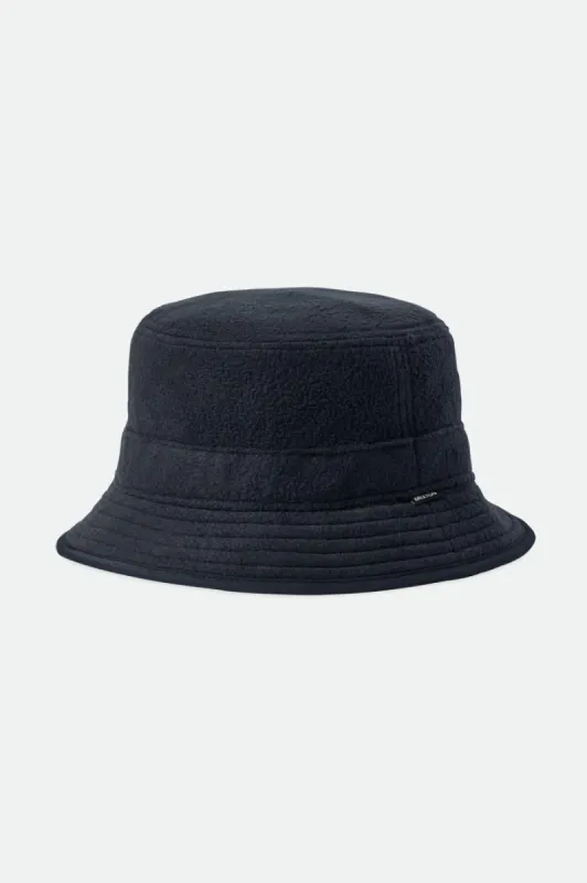 Blanket Fleece Packable Bucket - Black sold by Brixton