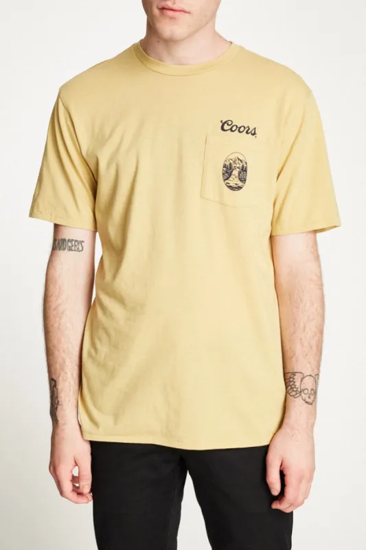 Filtered S/S Premium Tee - Buff sold by Brixton