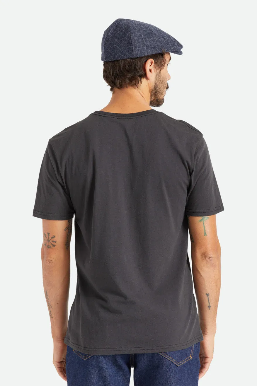 Premium Cotton S/S Pocket Tee - Black sold by Brixton product image thumbnail 5