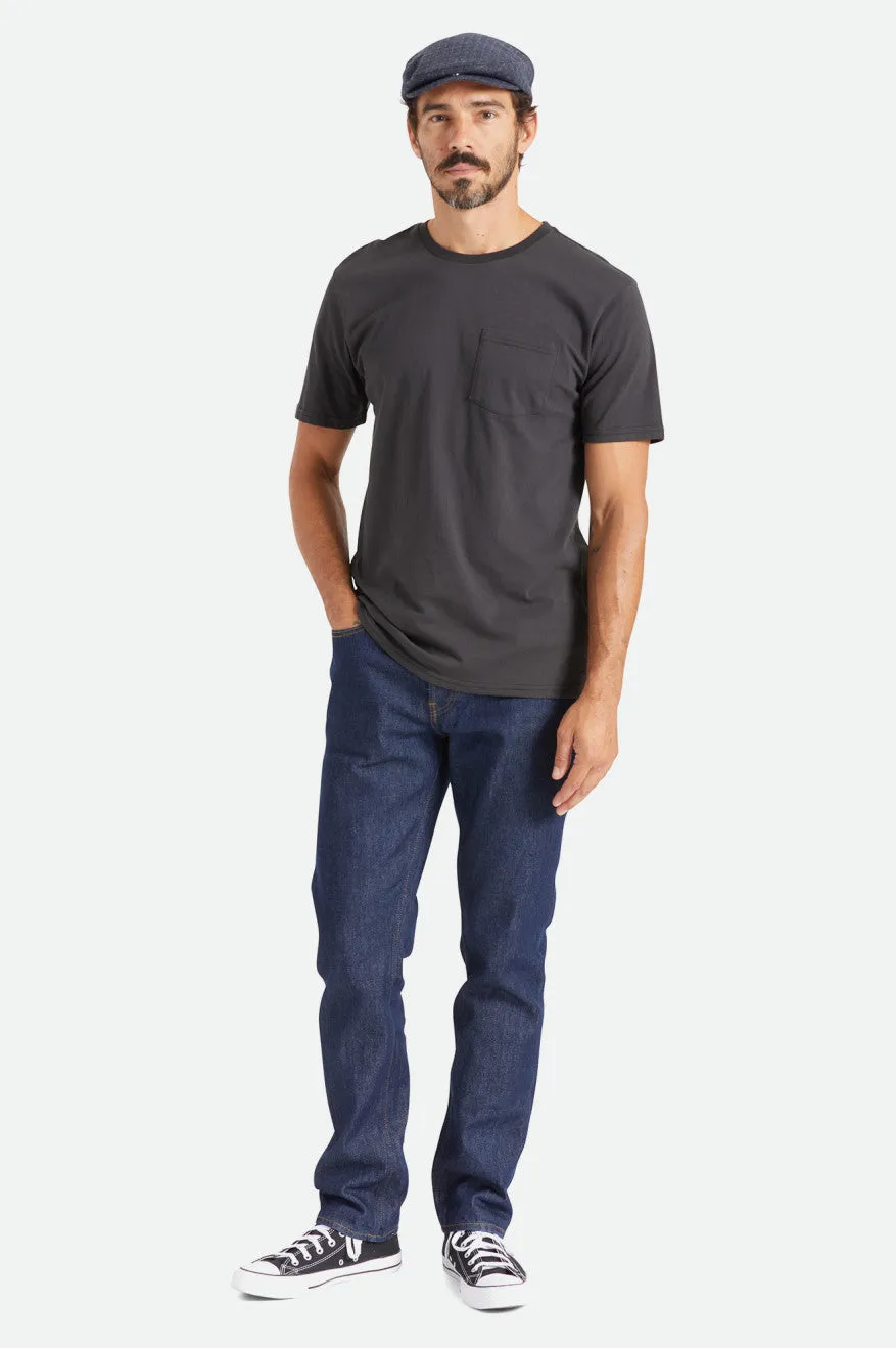 Premium Cotton S/S Pocket Tee - Black sold by Brixton product image thumbnail 3