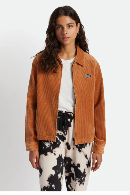 Utopia Jacket - Lion sold by Brixton