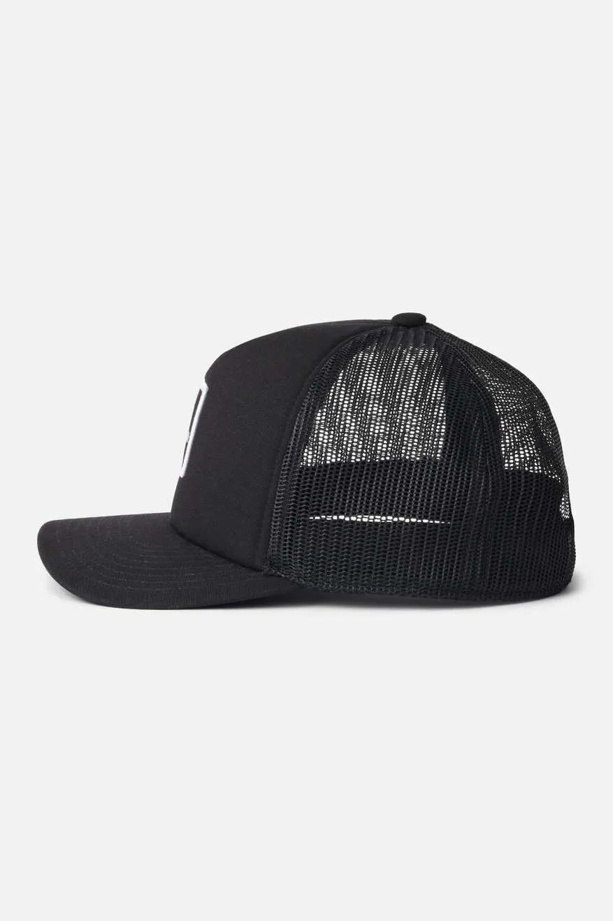 Woodburn Netplus Trucker Hat - Black sold by Brixton product image thumbnail 4