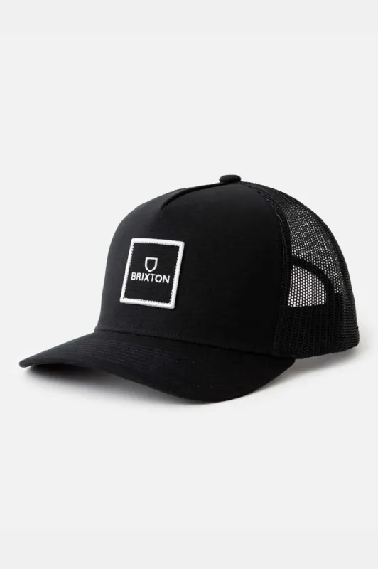 Woodburn Netplus Trucker Hat - Black sold by Brixton
