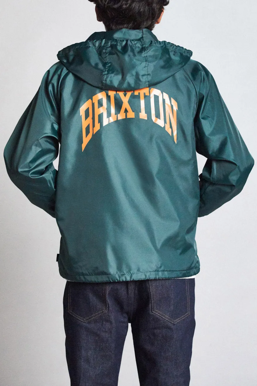 Forte V Hood Jacket - Emerald sold by Brixton product image thumbnail 3