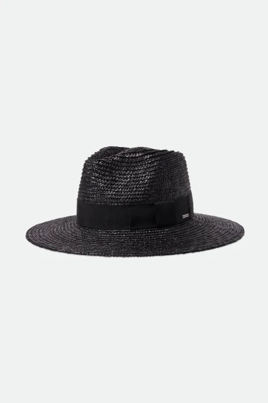 Joanna Short Brim Hat - Black sold by Brixton