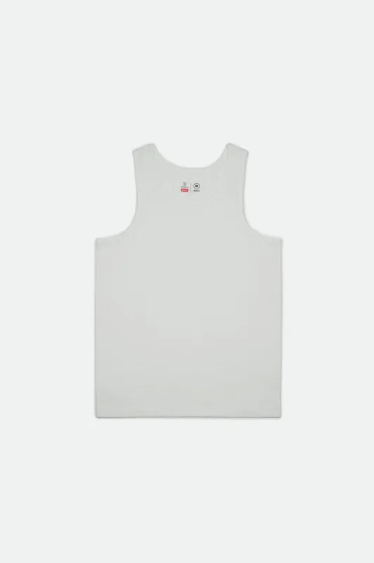 Basic Tank - Off White sold by Brixton