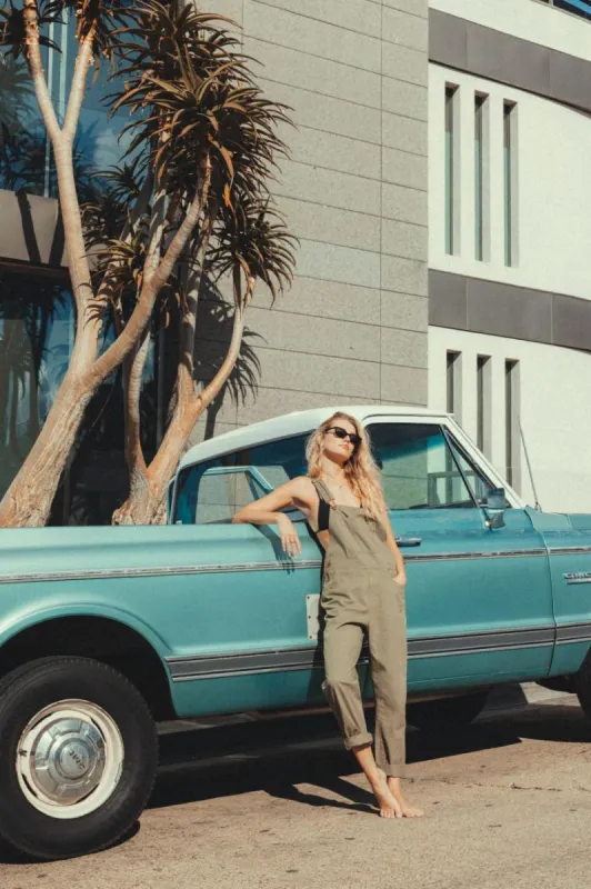 Costa Overall - Olive Surplus sold by Brixton