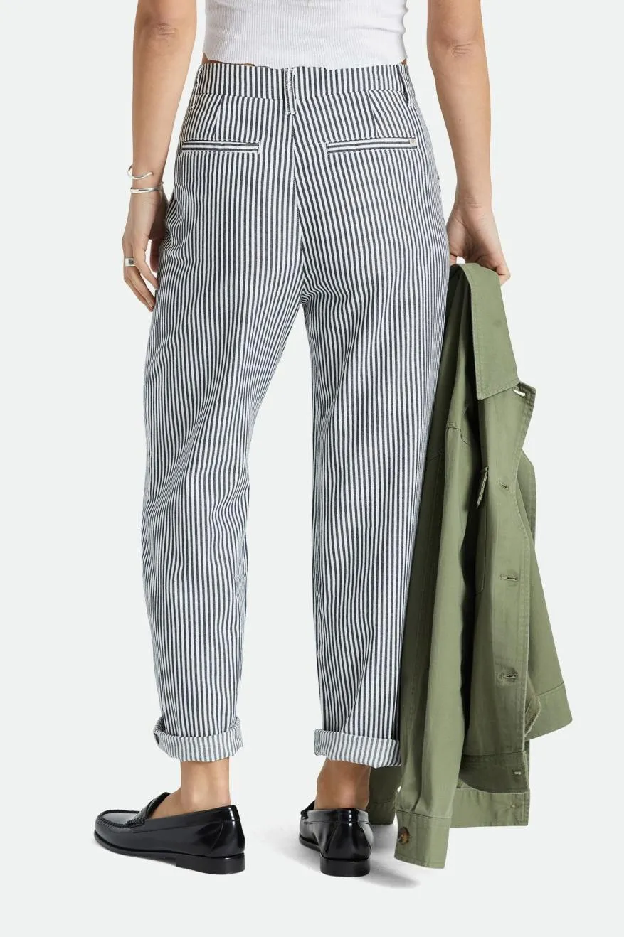 Victory Trouser Pant - Washed Navy sold by Brixton product image thumbnail 4