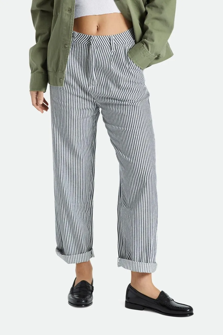 Victory Trouser Pant - Washed Navy sold by Brixton product image thumbnail 2