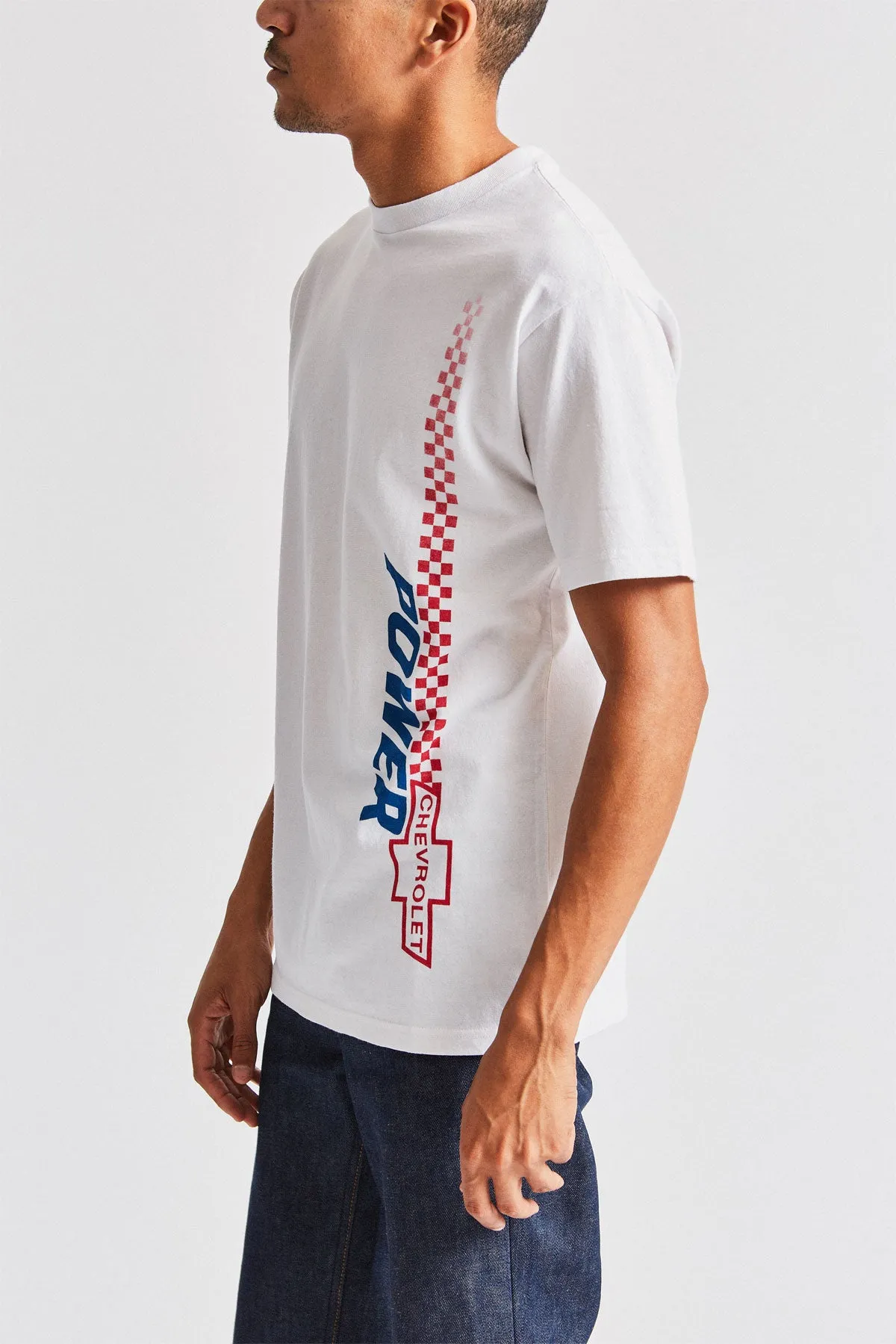 Brickyard S/S Standard Tee - El Camino White sold by Brixton product image thumbnail 5