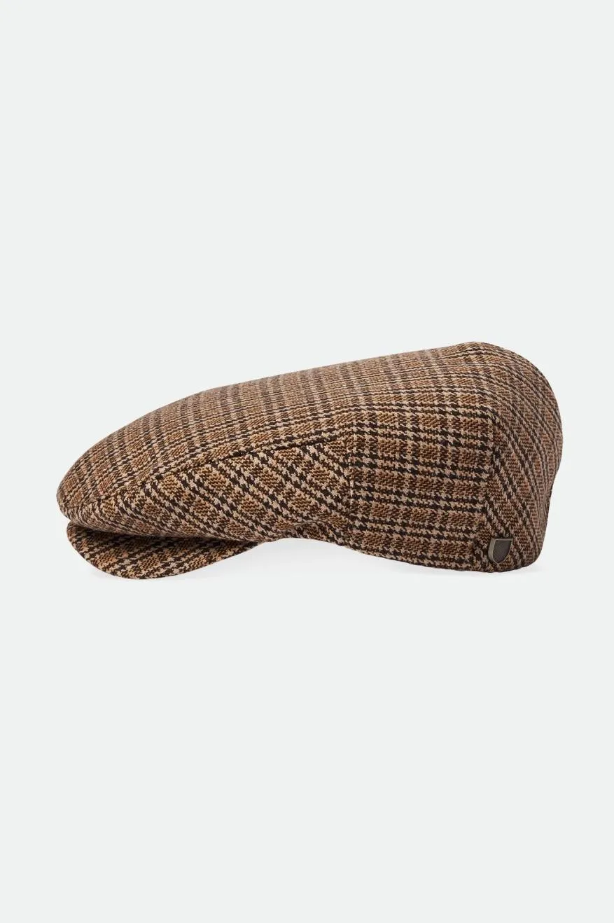 Hooligan Flat Cap - Dark Earth/Sand sold by Brixton product image thumbnail 3