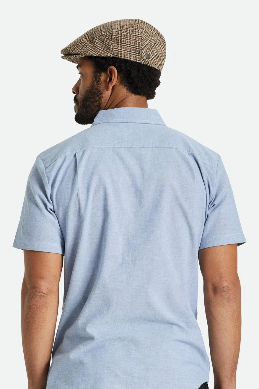 Hooligan Flat Cap - Dark Earth/Sand sold by Brixton product image thumbnail 5