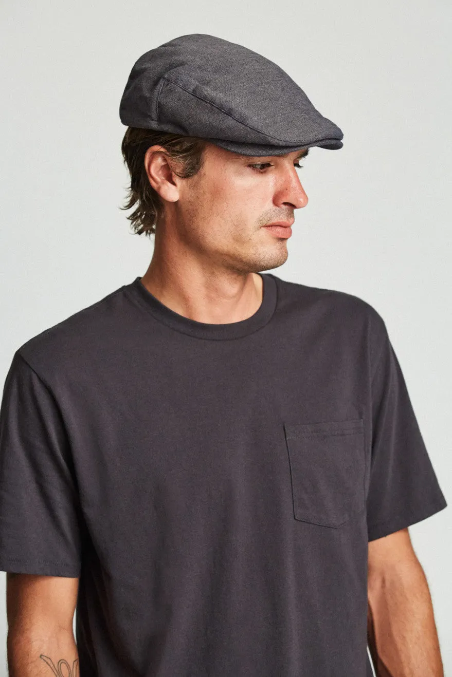 Hooligan Snap Cap - Navy Wash sold by Brixton