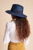 Joanna Hat - Washed Navy sold by Brixton