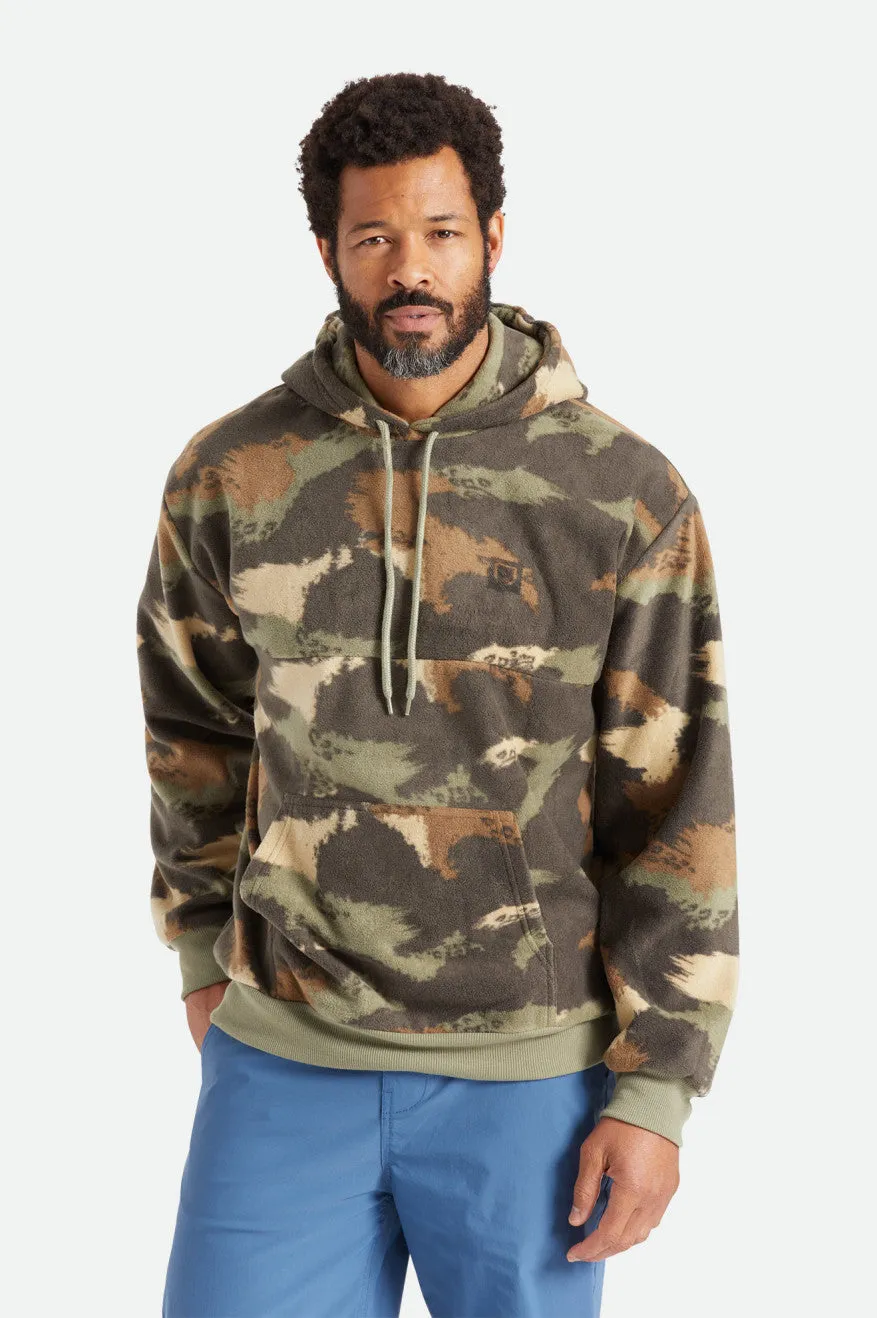 Blanket Fleece Hood - Brushed Camo sold by Brixton