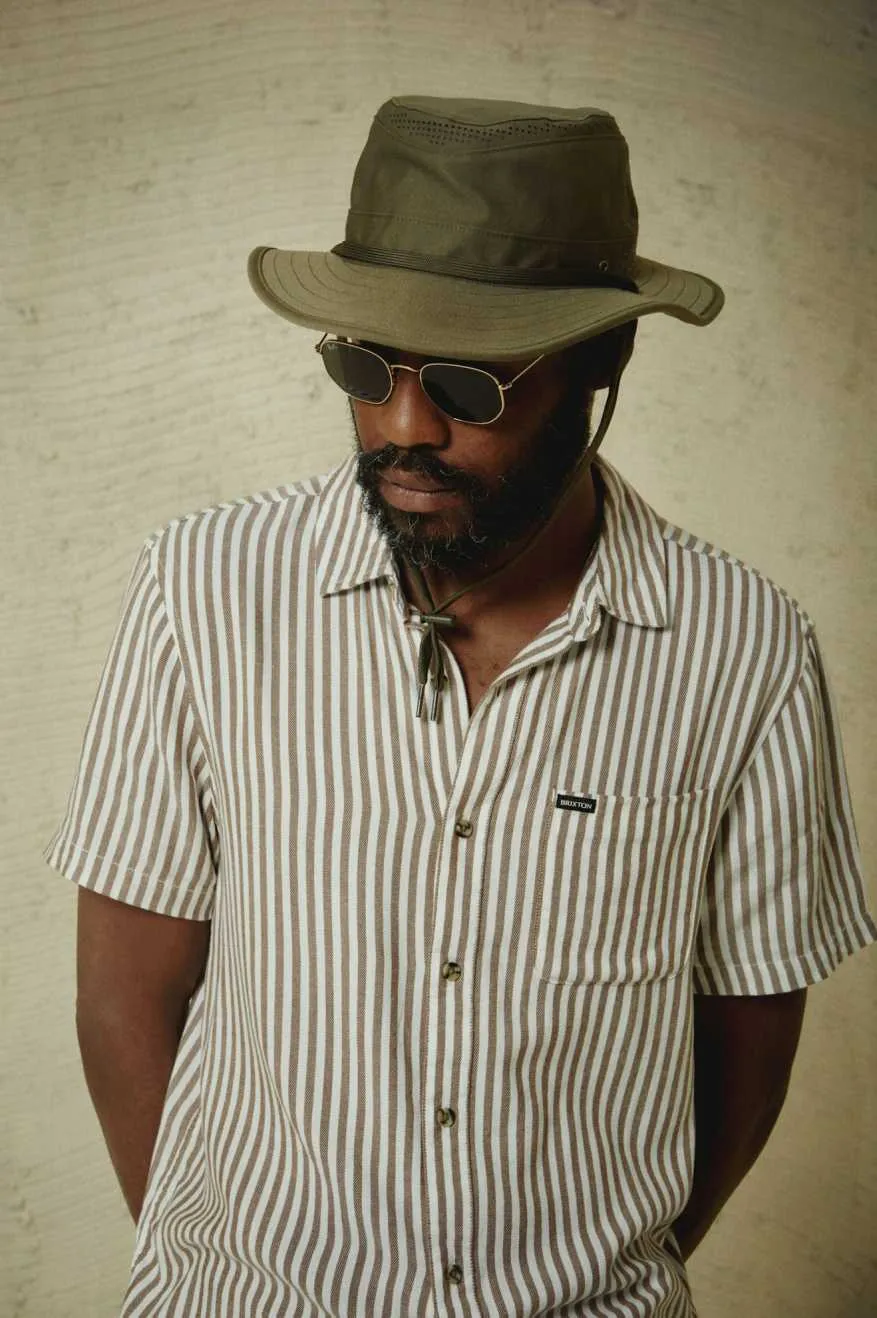 Coolmax Packable Safari Bucket Hat - Olive Surplus sold by Brixton product image thumbnail 3