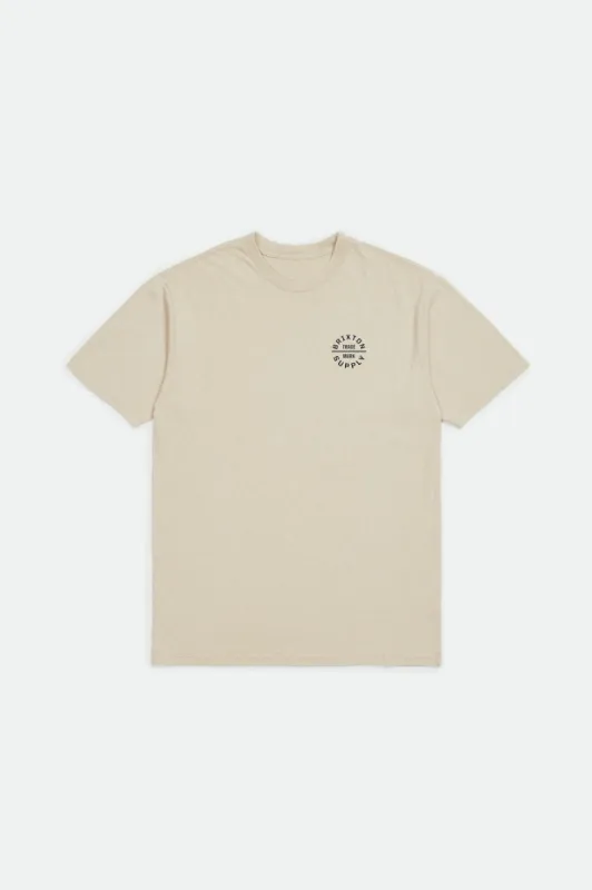 Oath V S/S Standard Tee - Vanilla sold by Brixton