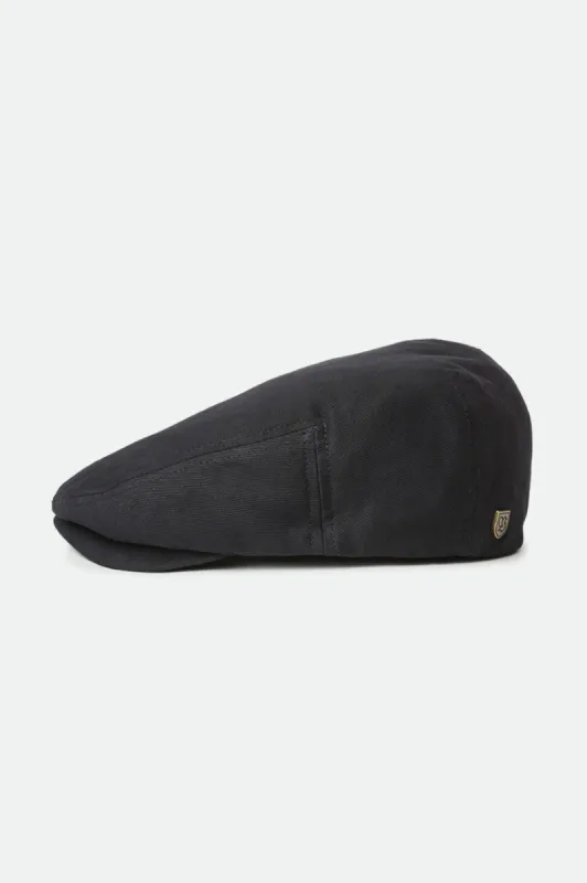 Hooligan Lightweight Snap Cap - Black sold by Brixton